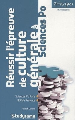 Réussir l'épreuve de culture générale à science po
