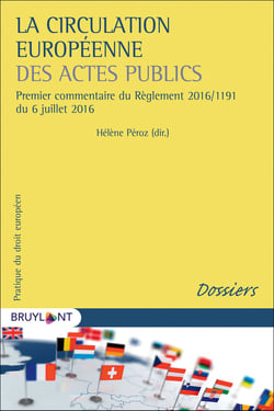 La circulation européenne des actes publics