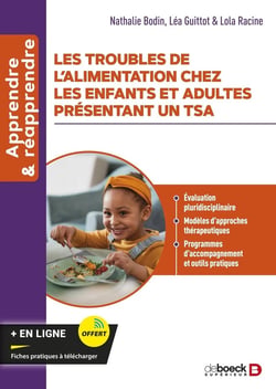 Les troubles de l'alimentation chez les enfants et adultes présentant un TSA