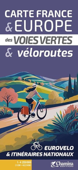 Carte France et Europe des voies vertes et véloroutes