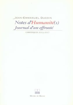 Notes d'Humanité(s) - journal d'un effronté