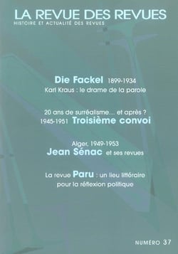 La revue des revues n.37