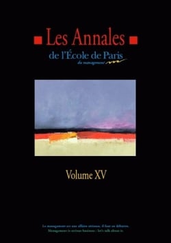 Les annales de l'école de Paris Tome 15