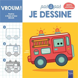 Vroum ! - Pas à pas je dessine
