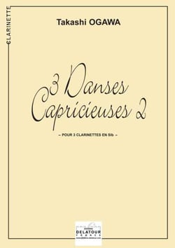3 danses capricieuses II pour 3 clarinettes