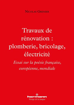 Travaux de rénovation : plomberie, bricolage, électricité : essai sur la poésie française, européenne, mondiale