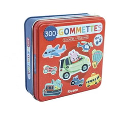 300 gommettes - Les transports