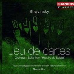 Jeu Des Cartes, Orpheus, Histoire Du Soldat (Suite) - CD