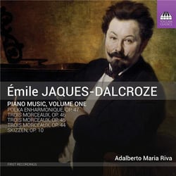 Jaques-Dalcroze, Emile : Musique pour Piano Vol.1