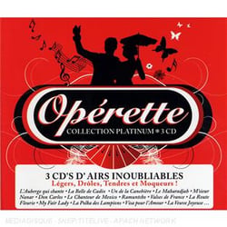 Platinum collection : opérettes