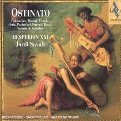 Ostinato. Marini, Merula, Ortiz, Pachelbel, Purcell, Rossi