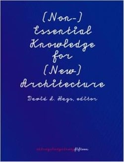 (non-) essential knowledger for (new) architecture