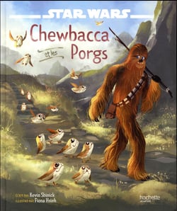 Star wars - album chewbacca et les porgs