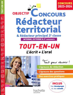 Objectif Concours Rédacteur territorial et rédacteur principal 2023 : externe, interne et 3e voie