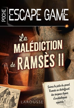 Escape game de poche - la malédiction de Ramsès II