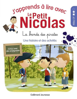 J'apprends à lire avec Le Petit Nicolas Tome 8 : la bande des pirates