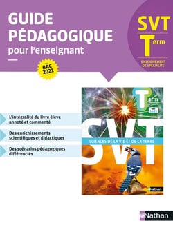 Sciences de la vie et de la Terre - terminale, enseignement de spécialité - guide pédagogique (édition 2020)
