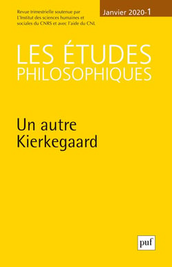 Revue Les études philosophiques n.1 (édition 2020)