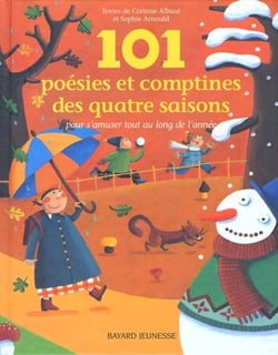 101 poesies et comptines des quatre saisons