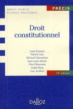 Droit constitutionnel (10e édition)