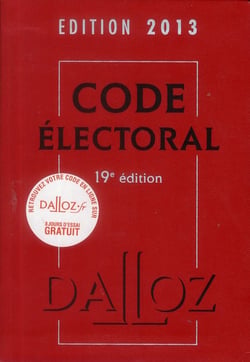 Code électoral (édition 2013)
