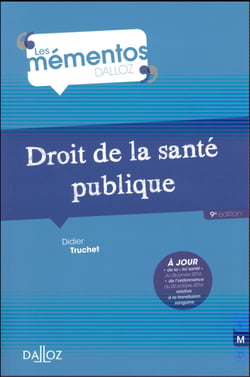 Droit de la santé publique (9e édition)