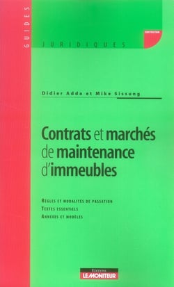 Contrats et services de maintenance d'immeubles