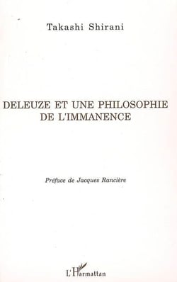 Deleuze et une philosophie de l'immanence