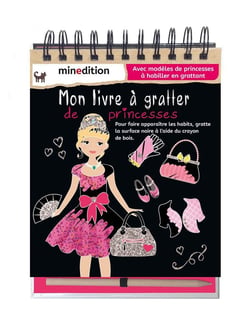 Mon livre à gratter des princesses