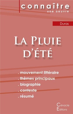 La pluie d'été, de Marguerite Duras