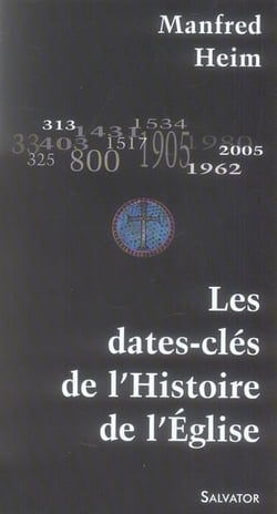 Les dates de l'histoire de l'église