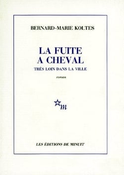 La fuite à cheval tres loin dans la ville