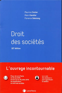 Droit des sociétés (32e édition)