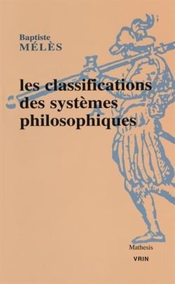 Les classifications des systèmes philosophiques