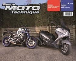 Revue moto technique n.176 : Suzuki Burgman 125 (14-15) - Yamaha MT09 (14-15)