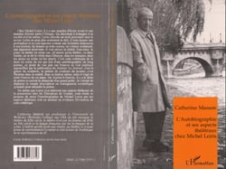 L'autobiographie et ses aspects theatraux chez michel leiris