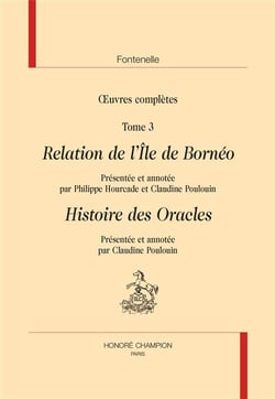 Oeuvres complètes Tome 3 : relation de l'ile de Bornéo - histoire des oracles