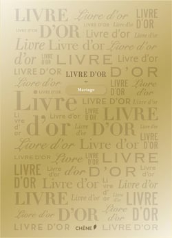 Livre d'or - doré