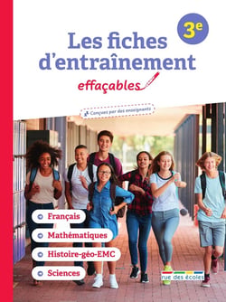 Les fiches d'entraînement effaçables : 3e