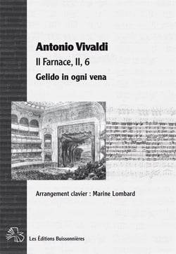 Gelido in ogni vena (farnace), air d'opera d'Antonio Vivaldi - partitions chant et clavier