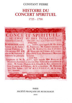 Histoire du concert spirituel (1725-1790)