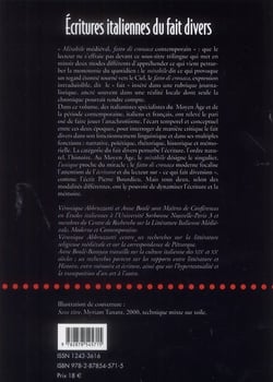 REVUE ARZANA Tome 15 : écritures italiennes du fait divers