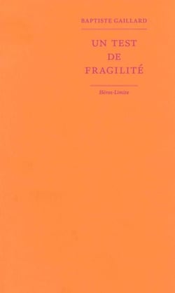Un test de fragilité