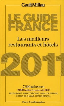Guide gault millau france (édition 2011)