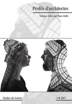 Études de lettres n.2017/1 : profils d'architectes