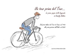 Un tour prima del Tour... Le prime pagine della leggenda di Rodolfo Müller : Dal primo italiano del Tour de France nel 1903 alla prima partenza dall'Italia nel 2024