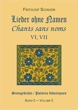 Chants sans noms vi, vii (poesies didactiques, vol. 5)