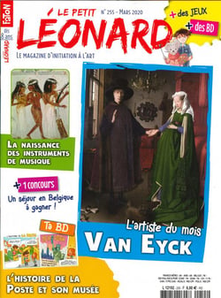 Le Petit Léonard N°255 Le peintre Van Eyck