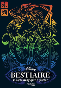 Cartes à gratter bestiaire Disney