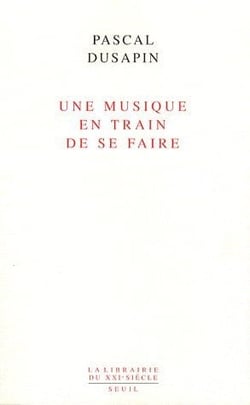 Une musique en train de se faire